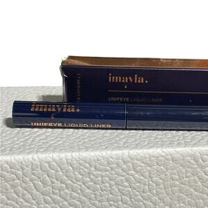 Imayla Unifeye Liquid Liner in Cobalt Blue Smudge proof Felt tip Brush NIB